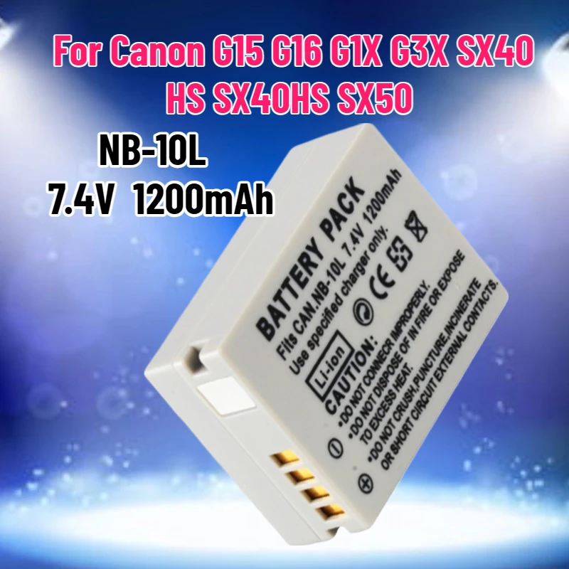 SWZY 1200mAh NB-10L pil, Canon - Drone Camera Action incelemesi ve fiyatı