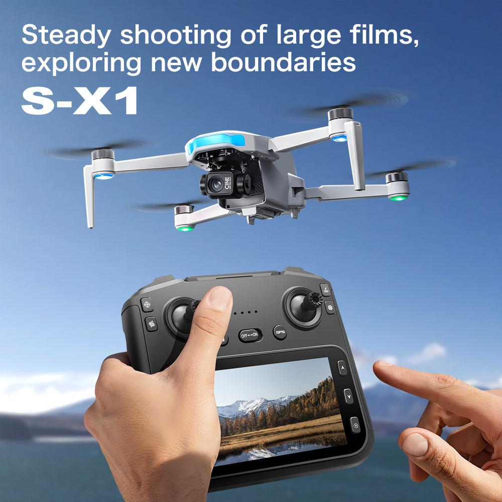 Orijinal S-X1 GPS Katlanabilir - Drone Camera With Gimbal incelemesi ve fiyatı