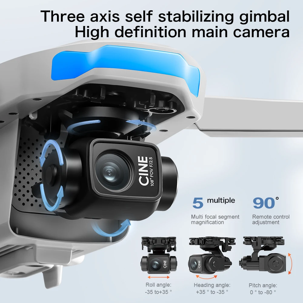 Orijinal S-X1 GPS Katlanabilir - Drone Camera With Gimbal incelemesi ve fiyatı